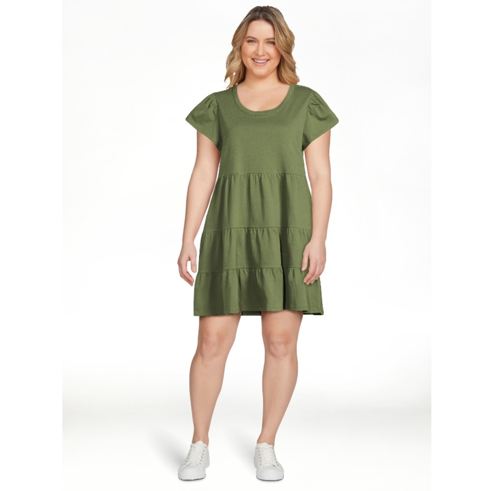 NWT Tiered Knit Dress for Women from Time and Tru